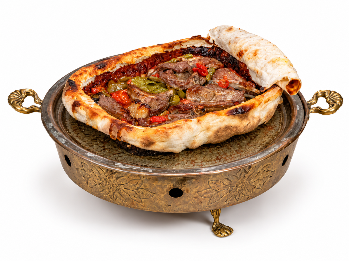 Lamb Chops on Pottery
