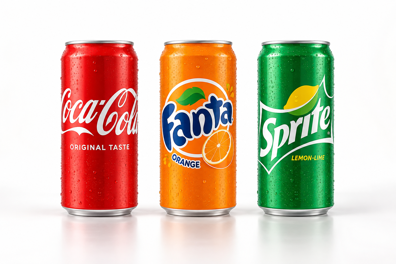 Cola / Orange / Soda / Ice Tea